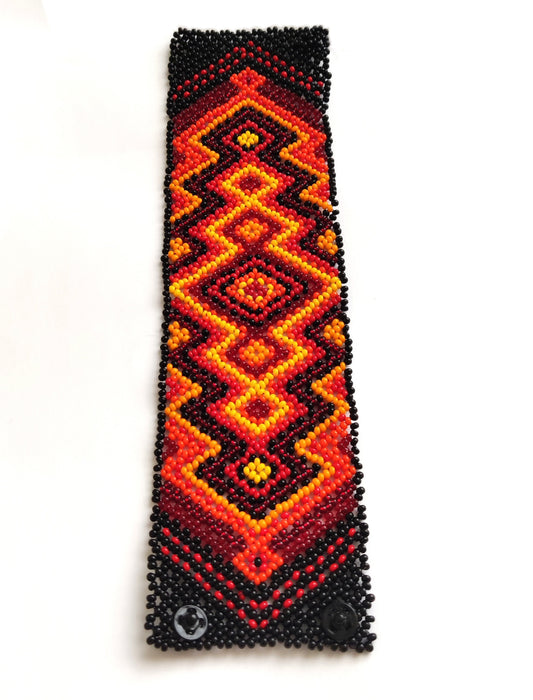 Mexikanischer Perlenarmband Huichol ethno indianer boho hippie