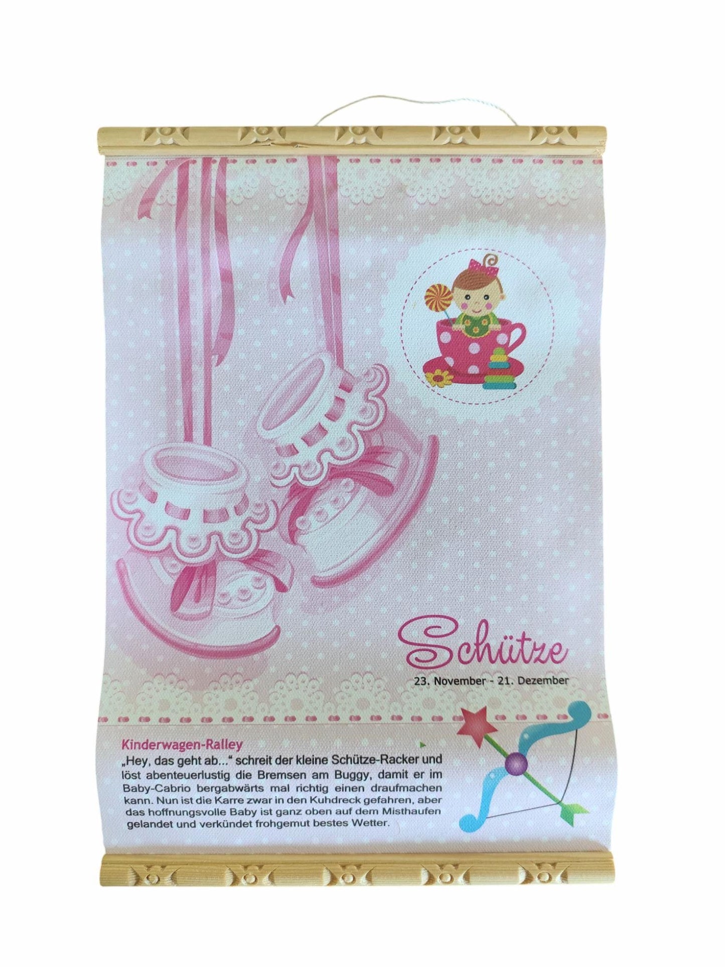 Babyhoroskop, Scherzhoroskop für Neugeborene oder Babyparty