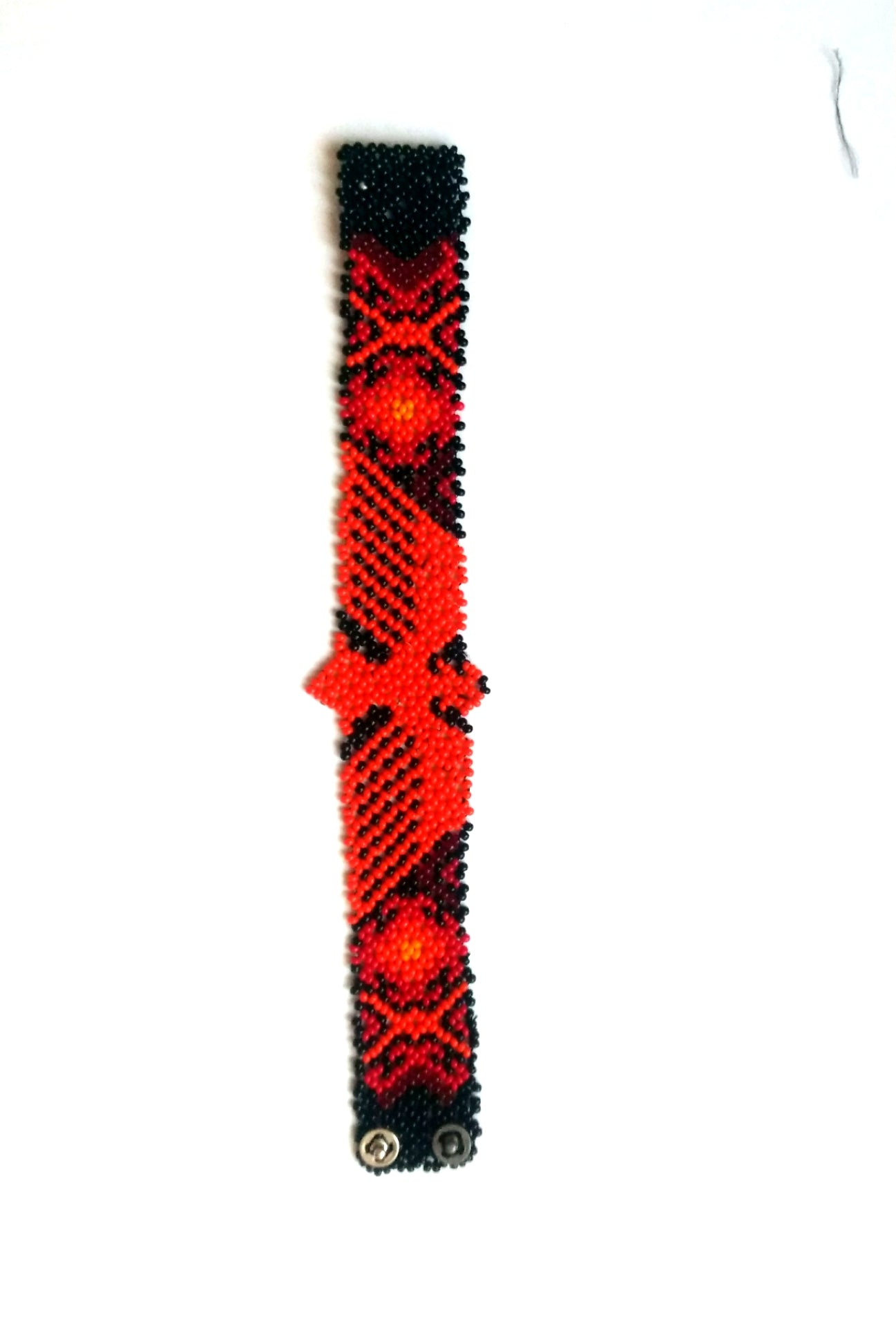 Mexican Huichol Bracelet Totem Eagle