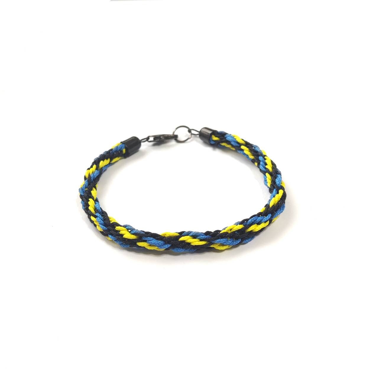 Armband geflochtet, national flaggen patriotische farben, national symbol