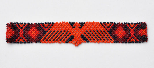 Mexican Huichol Beaded bracelet mit Adler  Totem Ethno Manschette Armband für Männer und Frauen