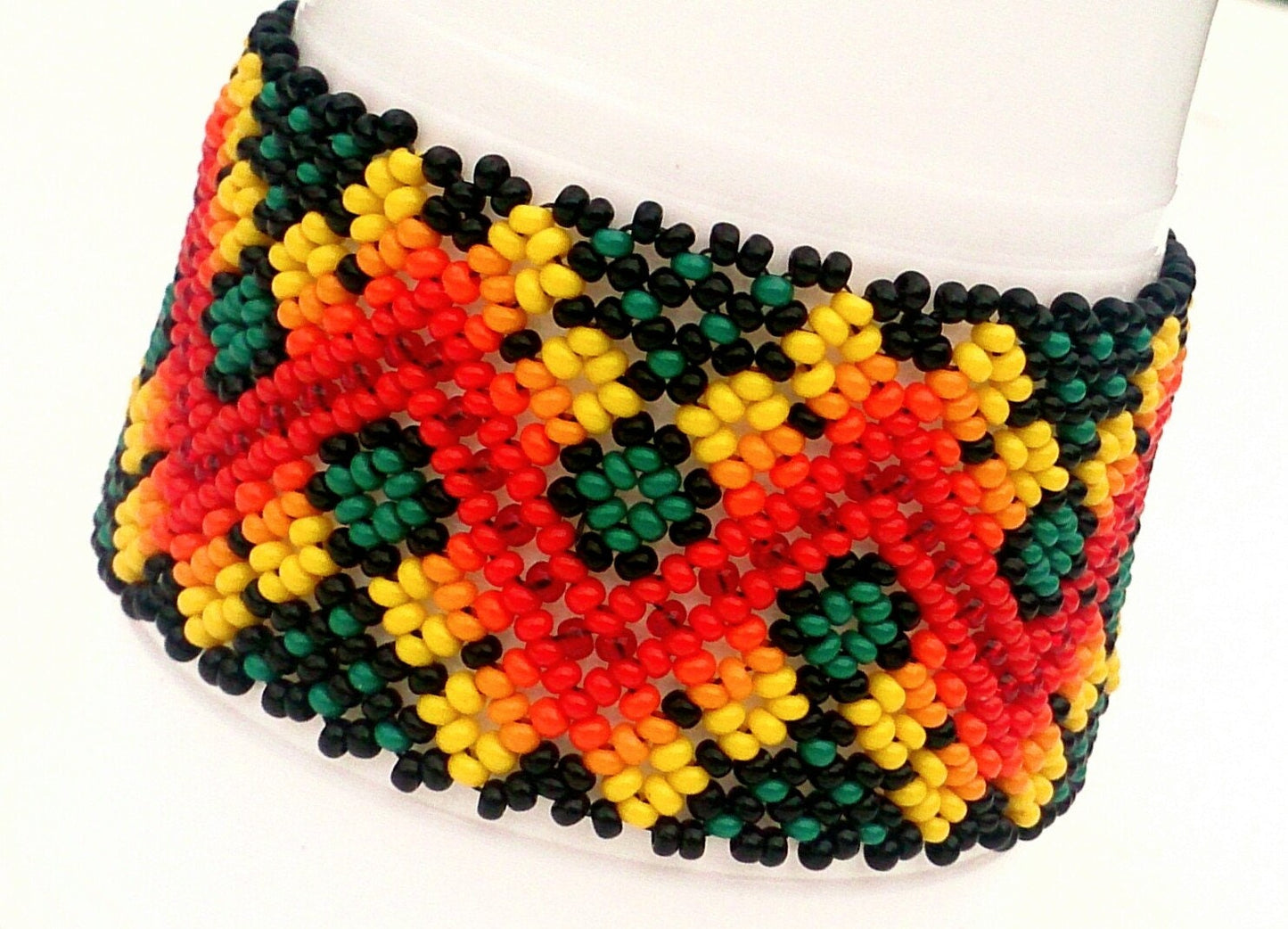 Huichol Perlenarmband Indianer Perlenschmuck Ethno Schmuck Boho Armband unisex