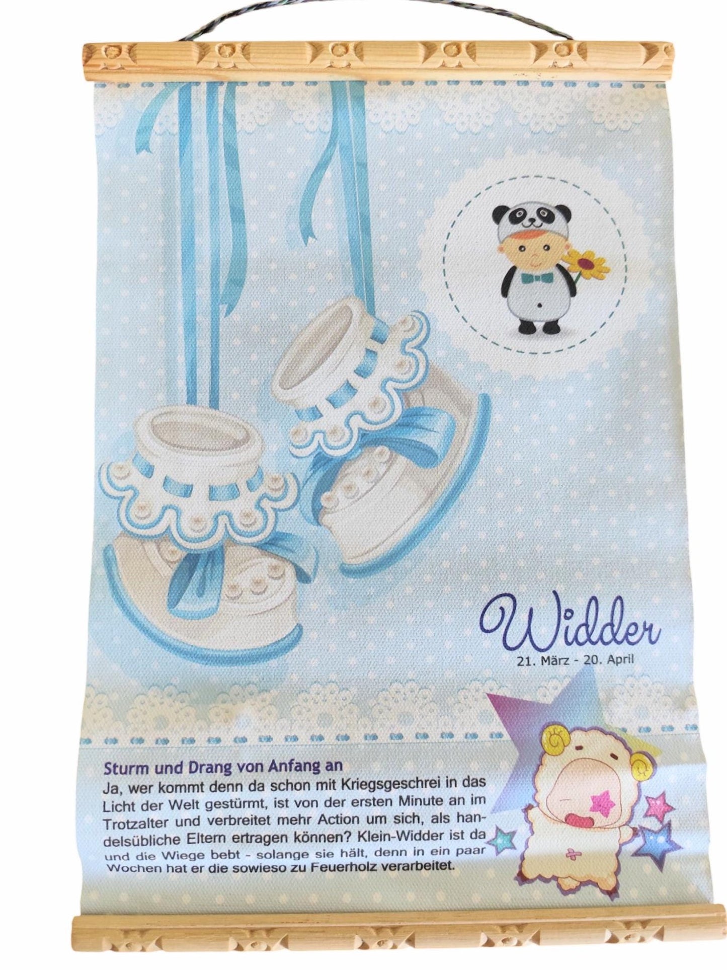 Babyhoroskop, Scherzhoroskop für Neugeborene oder Babyparty