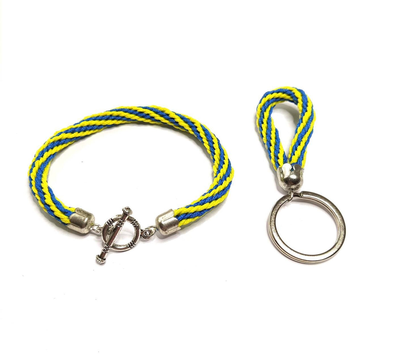 Armband geflochtet, national flaggen patriotische farben, national symbol