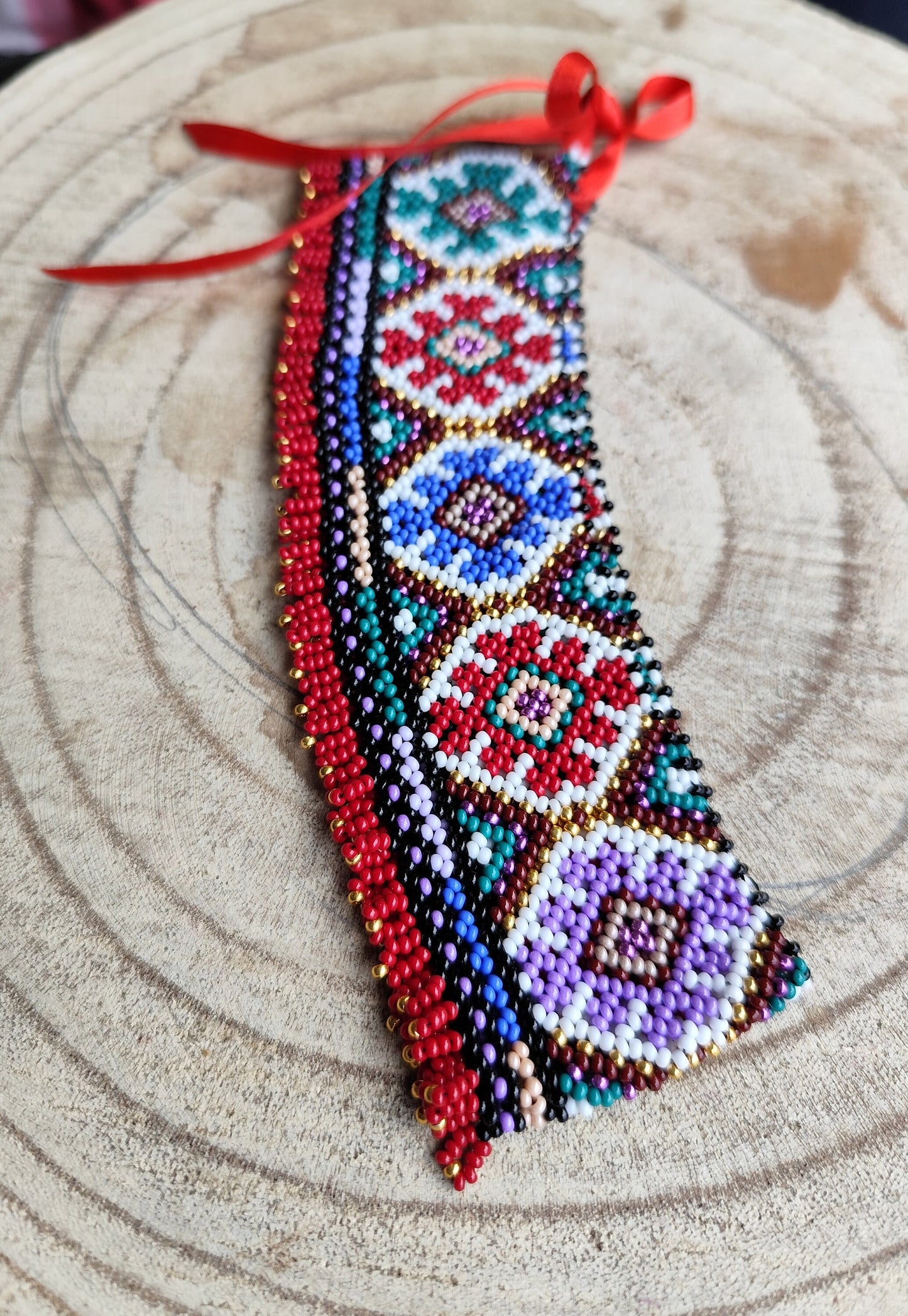 Choker, Ethno Perlenkette, osmanisch, slavisch, mexikanisch