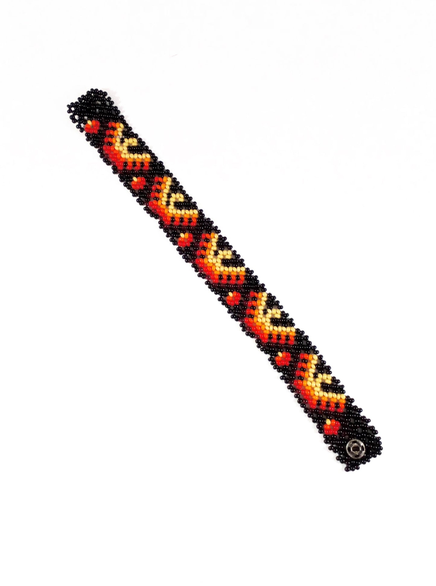 Perlenarmband Totem Adler Ethno Huichol Boho Unisex für Man und Frau