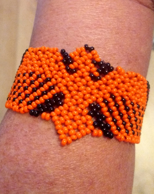 Mexican Huichol Bracelet Totem Eagle
