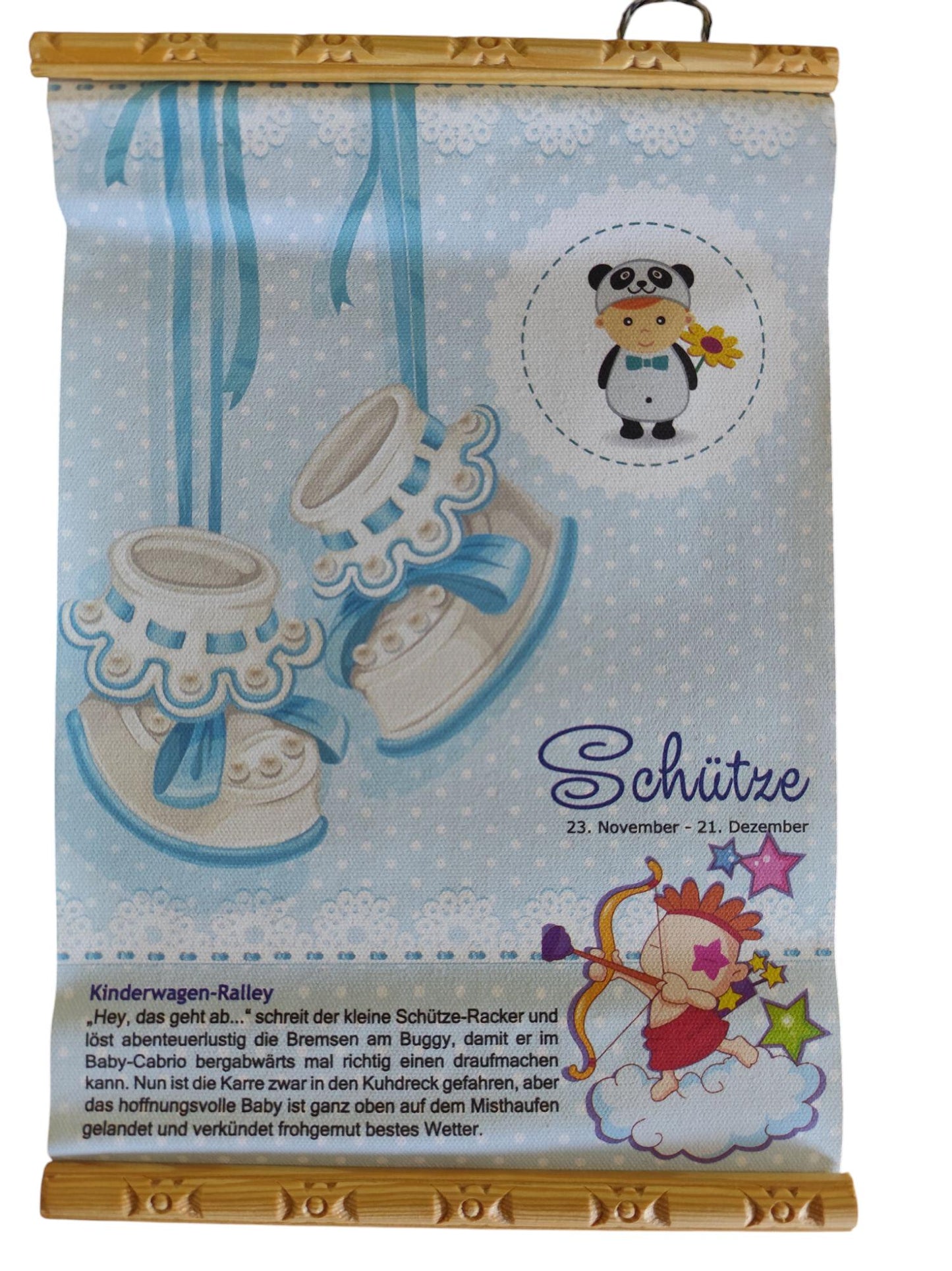 Babyhoroskop, Scherzhoroskop für Neugeborene oder Babyparty