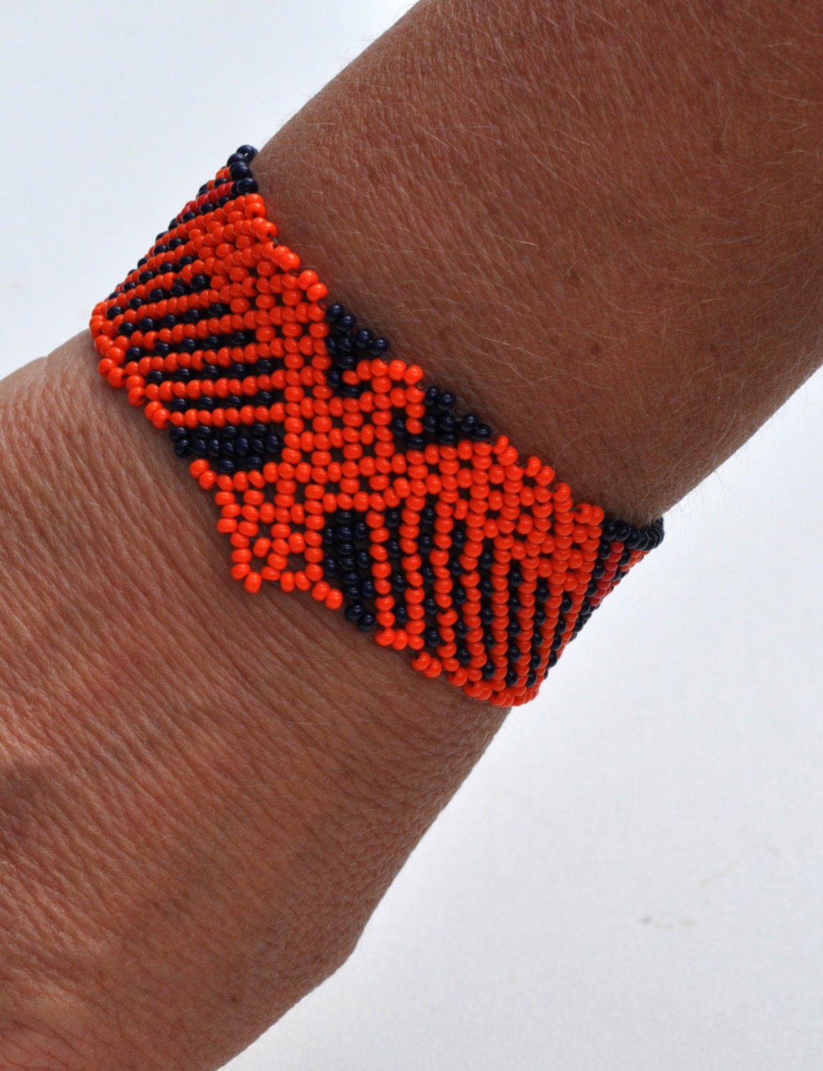 Mexican Huichol Beaded bracelet mit Adler  Totem Ethno Manschette Armband für Männer und Frauen