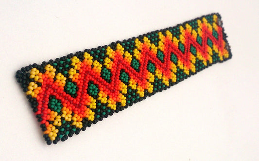 Huichol Perlenarmband Indianer Perlenschmuck Ethno Schmuck Boho Armband unisex
